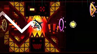 Geometry Dash  FIREPOWER by Sillow Extreme Demon Fire Gauntlet Complete [upl. by Notserp]