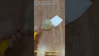 Confetti balloons how to stickBalloon tutorials for beginners Star Arts amp Crafts balloontutorials [upl. by Ahsekad]