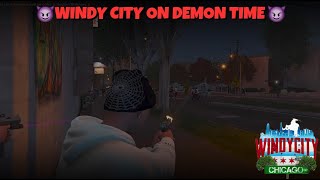 WINDY CITY ON DEMON TIME 👿  PART 26  GTA RP [upl. by Ehsiom]