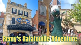 Remys Ratatouille Adventure at EpcotWalt Disney World Epcot [upl. by Htiderem474]