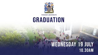 Teesside University Graduation Wednesday 19 July 2023  1030am [upl. by Laehcym]