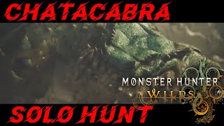 Chatacabra full solo fight in Monster Hunter Wilds Beta  Monster Hunter Wilds Beta [upl. by Aihsemat]