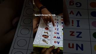 Speech therapy for kids [upl. by Eibur]