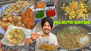 Amritsar’s BEST NUTRI BIRYANI 😍 DESI BARFI KHOYA  BUBBE ICET STREET FOOD [upl. by Worthington]