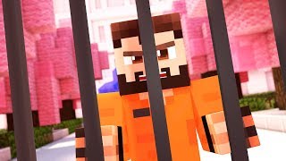 Minecraft Yandere High School  WHOS THE MAN IN PRISON 18  Minecraft School Roleplay [upl. by Garrard]