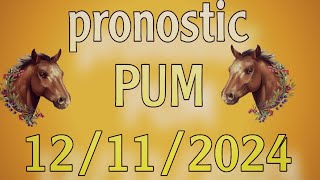 ✅ pronostic PMU  Mardi 12 novembre 2024  🔥🔥🔥 [upl. by Pierrepont]