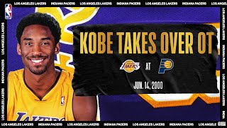 Kobe Takes Over In 2000 NBA Finals Game 4  NBATogetherLive Classic Game [upl. by Centonze]