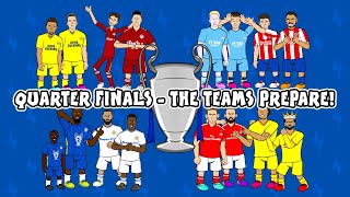 442oons PREVIEW of the UCL Quarter Finals [upl. by Bille]