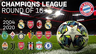 Champions League Round of 16  All FC Bayern matches  Highlights [upl. by Raasch]