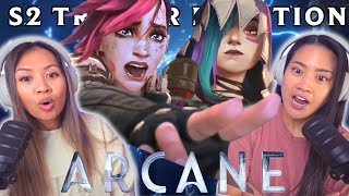 WE ARE HYPED Reacting to ARCANE SEASON 2  Official Trailer 2024 Netflix  Reaction amp Review [upl. by Randee]