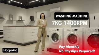 Hotpoint Washing Machine Easypay [upl. by Ayikur]