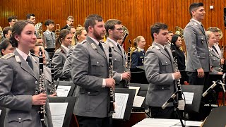 Viribus unitis Marsch Ausbildungsmusikkorps der Bundeswehr  Benefizkonzert Gießen 12032023 [upl. by Dranoc628]