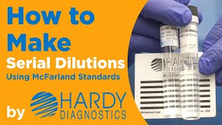 How to perform serial dilutions and make microbial suspensions using McFarland Standards [upl. by Ravaj941]