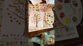 Fall Craft Idea for Kids🍂 shorts craftideas craftidea craft fallcrafts autumncrafts leaves [upl. by Odnalor875]