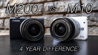 CANON M10 VS M200 [upl. by Akcirederf]