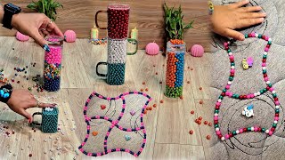 Satisfying Reverse Beads ASMR ♥️♥️♥️ 31 reverse asmr satisfying [upl. by Atiuqnahs]