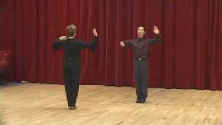 Beginners Social Foxtrot  The Promenade Ballroom Dance Lesson [upl. by Airym]