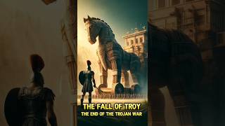 The Fall of Troy The End of the Trojan War ⚔️ Pt 4  Greek Mythology  Shorts  mythology trojan [upl. by Arlyn]