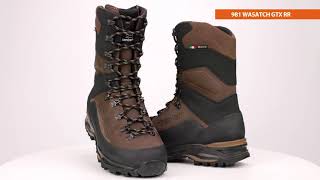 Zamberlan 981 Wasatch GTX RR Mens Hunting Boots [upl. by Amahcen397]