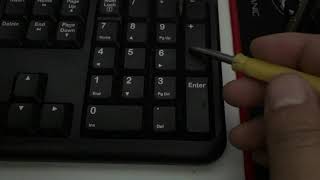 How to open Eagletec KG010 keyboard [upl. by Adnilem329]