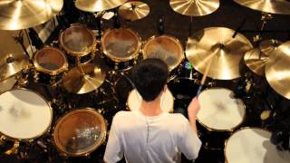 Jackson Ward  Rush  YYZ drum cover [upl. by Cullie]