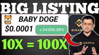 BABY DOGECOIN🫣CONGRATULATIONS  00001 NEXT🤑0000 ZERO KILL 😱 BABYDOGE BREAKING NEWS TODAY [upl. by Mercy]