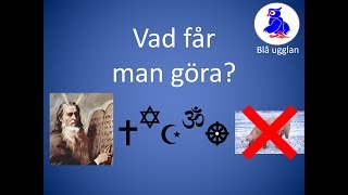 Vad får man göra Världsreligionerna En kort och enkel sammanfattning [upl. by Rauscher868]