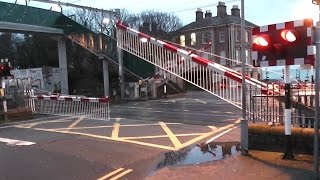 Level Crossing  Bray Station Wicklow [upl. by Kila]