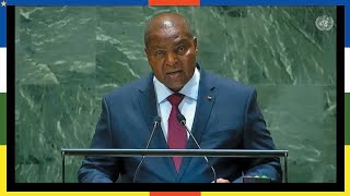 DISCOURS DE SON EXCELLENCE LE PROFESSEUR FAUSTIN ARCHANGE TOUADERA A L’OCCASION DE 79E AG ONU [upl. by Fraase]