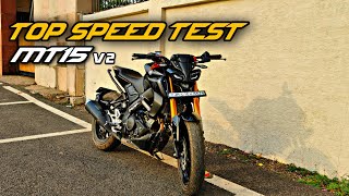 Yamaha MT15 V2 2023 Top Speed test🔥 Unexpected Results😍 [upl. by New]