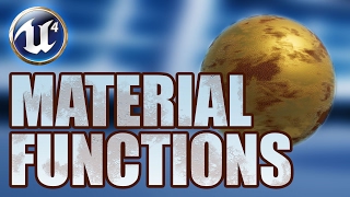 UE4 Tutorial 101 — Material Functions [upl. by Piotr]