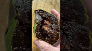 Black sapote fruit inside [upl. by Lincoln79]