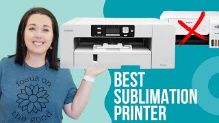 Best Sublimation Printers Sawgrass SG500 or SG1000 vs Epson Ecotank [upl. by Glovsky7]