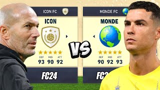 ICON vs Le MONDE sur FC24 [upl. by Nabatse]