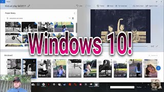 Windows 10 video editor in 2018 Making Home Movies [upl. by Swanson]