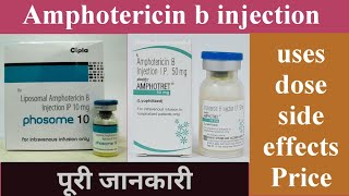 amphotericin b injection के बारे में पूरी जानकारी [upl. by Chellman109]