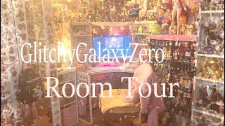 GlitchyGalaxyZero Room Tour Animemaximalist [upl. by Omocaig]