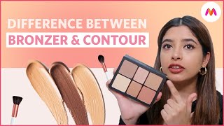 Bronzer vs Contour  Create Different Looks Using Bronzer amp Contour ft ​⁠AninditaChakravarty [upl. by Anauqes]