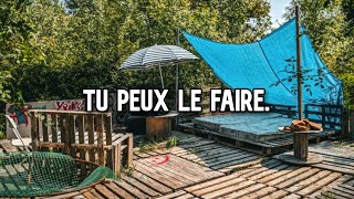 Des POTES font une CABANE 🪚 [upl. by Skipper]