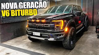 PRIMEIRO CONTATO COM A NOVA FORD F150 RAPTOR 2022 0 KM [upl. by Alberto]