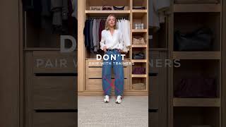 Dos amp Don’ts of barrel jeans with shoes links on my LTK fashion [upl. by Inigo]