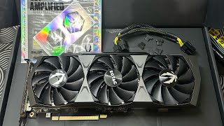 ZOTAC RTX 3070 Ti TRINITY OC 8Gb muluzz bersih [upl. by Ttehr]