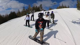 Snowboarding at Lutsen Mountain The Perfect Midwest Ski Resort [upl. by Esinrahs]