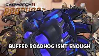 ZBRAs First Game Against Buffed Roadhog [upl. by Yuzik]