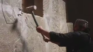 ISIS destroys important archaeological site [upl. by Nalo]