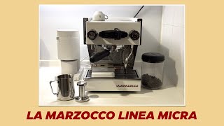 UNBOXING THE LA MARZOCCO LINEA MICRA  HOME ESPRESSO MACHINE BARISTA TOP PICK [upl. by Nevin345]