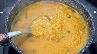 মুসুর ডাল ভুনা রেসেপিMasoor dal vuna recipeRed lentils curryDal vuna recipe [upl. by Fai467]