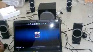 Creative Insprie M4500 unboxing2013 part3 [upl. by Gherardi]