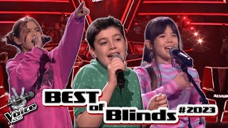 The best Blind Auditions 2023  The Voice Kids 2023 [upl. by Esahc397]