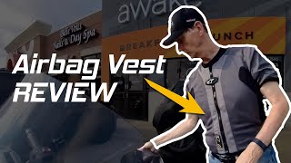 Alpinestars TechAir 5 Airbag Vest Review [upl. by Nahshu]